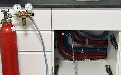 Leckageortung im Einfamilienhaus